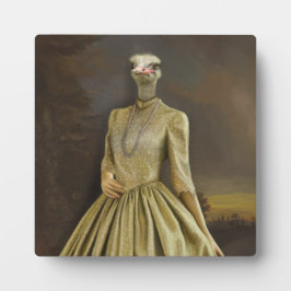 ノーブルビースト – ダンディダチョウ フォトプラーク