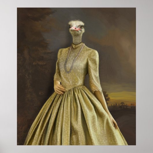 ノーブルビースト – ダンディダチョウ ポスター (正面)