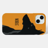 ノーブルブラックドーバーマン Case-Mate iPhoneケース (裏面 (横))