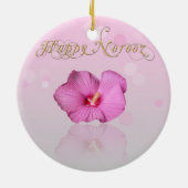 ノーブルペルシャ新年開花-オーナメント セラミックオーナメント (裏面)