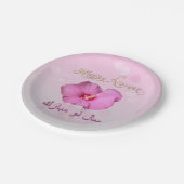 ノーブルペルシャ新年開花-紙プレート ペーパープレート (アングル)