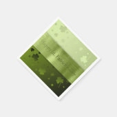 ノーブル聖パトリックの日シャムロック – 紙ナプキン スタンダードカクテルナプキン (角)