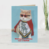 ノーブル誕生日 カード (正面)