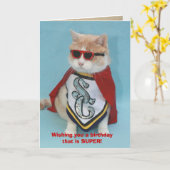 ノーブル誕生日 カード (黄色い花)