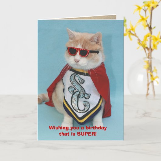 ノーブル誕生日 カード (黄色い花)