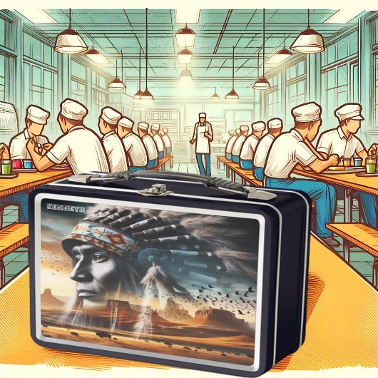 ノーブル・ウォリアー・サンセット メタルランチボックス