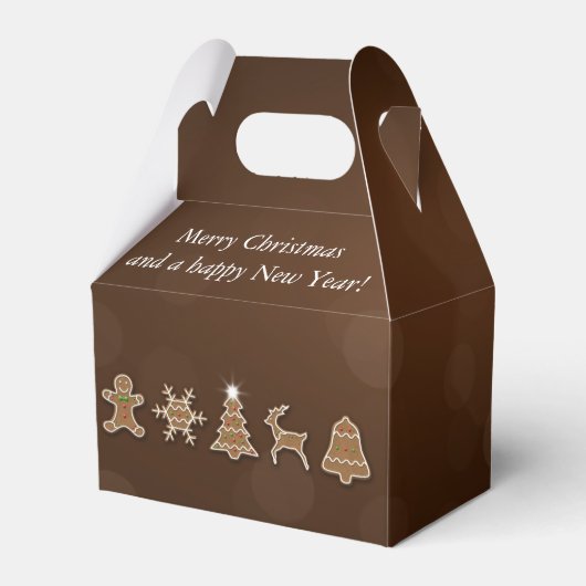 ノーブル・クリスマス・ジンジャーブレッドCookie フェイバーボックス (裏面サイド)