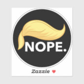 ノープトランプ – ノートランプ – アントトランプ民主党戦 シール (シート)