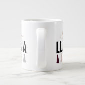 ノープロブラマ|金ゴールド房 ジャンボコーヒーマグカップ (裏面)