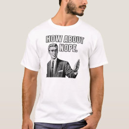 「ノープ」が楽しい フロント&バックTシャツ Tシャツ