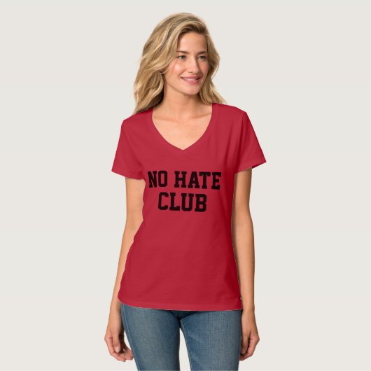 ノーヘイトクラブ Tシャツ (正面フル)
