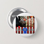 ノーベル平和賞のために人を配置しているブラッドリー 缶バッジ (正面&裏面)