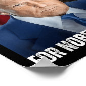 ノーベル平和賞のトランプ候補の指名 ポスター (角)