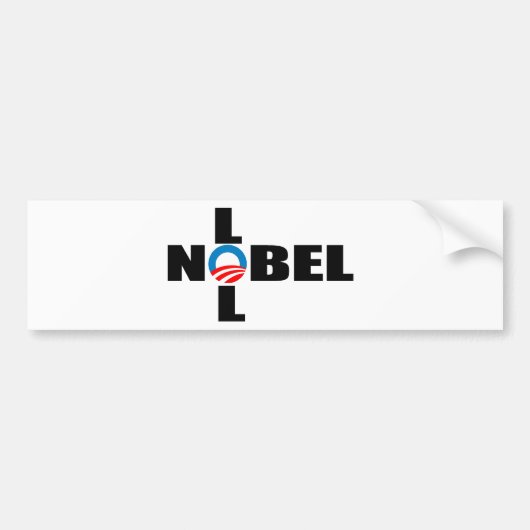 ノーベルLOL バンパーステッカー (正面)