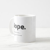 ノーペおもしろいコーヒーマグ コーヒーマグカップ (正面左)