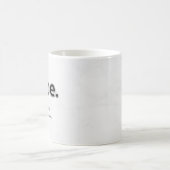ノーペおもしろいコーヒーマグ コーヒーマグカップ (中央)