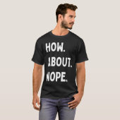 ノーペ引用文ことわざスローガン句について Tシャツ (正面フル)