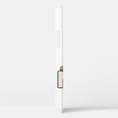ノーペ怠惰おもしろいなフランスのブルドッグ愛好家 Case-Mate iPhoneケース (裏面 / 右)