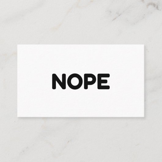 ノーペ 名刺 (正面)