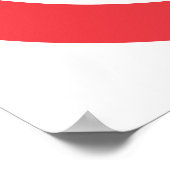 ノーホースアンド乳母車ロードサイン ポスター (角)