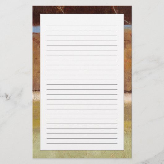 ノーマモダンン·ワイアットのアーストーンズ 便箋 (正面)