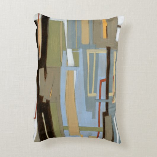 ノーマモダン・ワ絵画イアットによる自由な表現 アクセントクッション (裏面(縦))