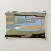 ノーマモダン・ワ絵画イアットによる自由な表現 アクセントクッション (裏面)