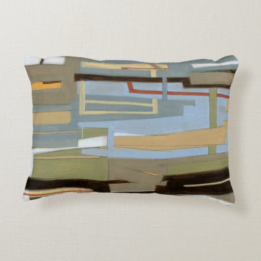 ノーマモダン・ワ絵画イアットによる自由な表現 アクセントクッション (裏面)