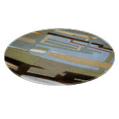 ノーマモダン・ワ絵画イアットによる自由な表現 カッティングボード (角)