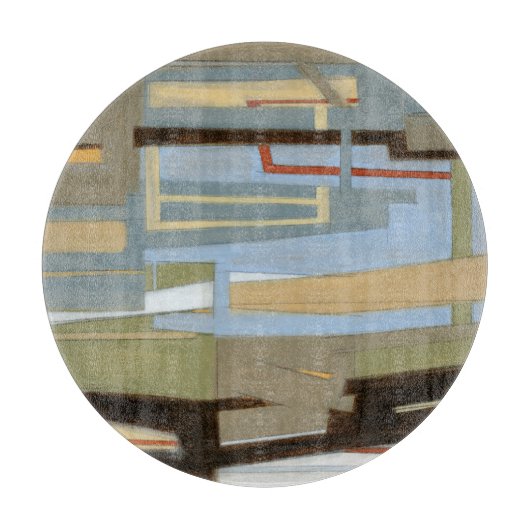 ノーマモダン・ワ絵画イアットによる自由な表現 カッティングボード (正面)