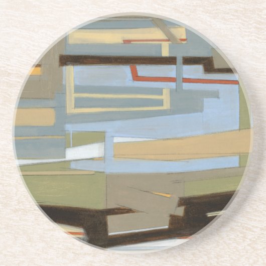 ノーマモダン・ワ絵画イアットによる自由な表現 コースター (正面)