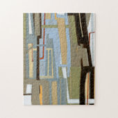 ノーマモダン・ワ絵画イアットによる自由な表現 ジグソーパズル (縦)