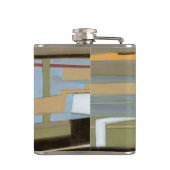 ノーマモダン・ワ絵画イアットによる自由な表現 フラスク (裏面)