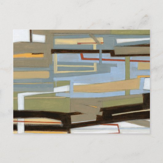 ノーマモダン・ワ絵画イアットによる自由な表現 ポストカード (正面)