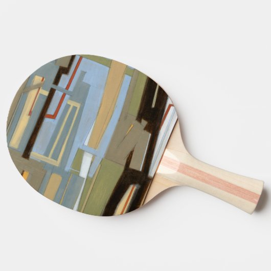 ノーマモダン・ワ絵画イアットによる自由な表現 卓球ラケット (横)