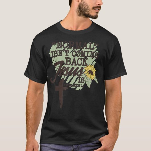 ノーマルは来背中ではないイエスはTシャツ Tシャツ (正面)