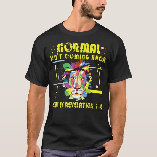 ノーマルは背来側のキリスト教イエスキリスト Tシャツ (正面)