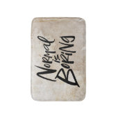 ノーマルイズボーリングレタリンググランジレタリング バスマット (正面縦)