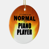 ノーマルピアノ奏者 セラミックオーナメント (右)