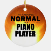 ノーマルピアノ奏者 セラミックオーナメント (裏面)