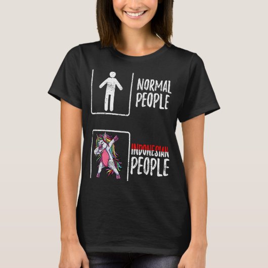 ノーマルピープルインドネシアヴィンテージ Tシャツ (正面)