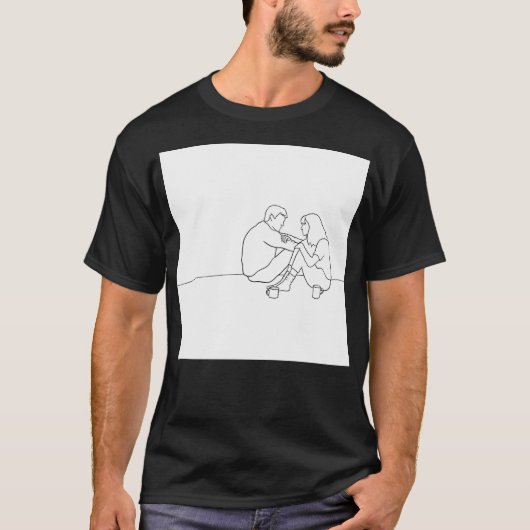 ノーマルピープル – Connell And Marianne - Sally Roone Tシャツ (正面)