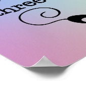 ノーマル3匹の猫おもしろいがポスタープリント ポスター (角)