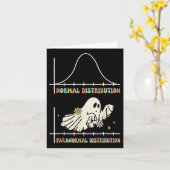 ノーマル パラノーマル ディストリビューション スクール サイコロジスト カード (黄色い花)