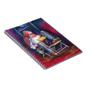 ノーマンが眠りを吸い込む ノートブック (右側)