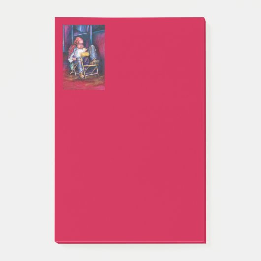 ノーマンの香水が眠りにつく ポストイット (正面)