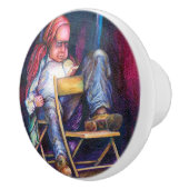 ノーマンは寝る時の方が好きだ セラミックノブ (右)