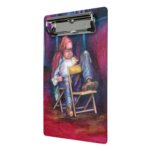 ノーマンは寝る時の方が好きだ ミニクリップボード (アングル2)