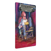 ノーマンは寝る時の方が好きだ ミニクリップボード (アングル)