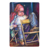 ノーマンは寝る時の方が好きだ ミニクリップボード (裏面)